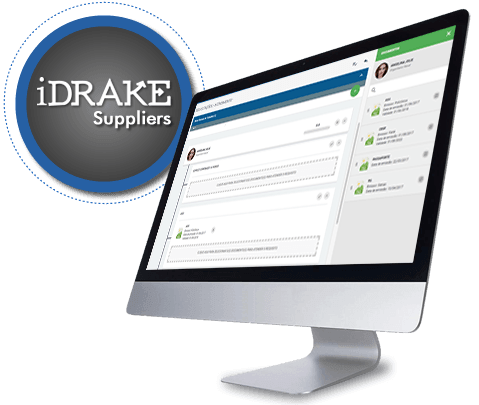 iDRAKE Suppliers - Sistema de solicitação de serviços terceirizados
